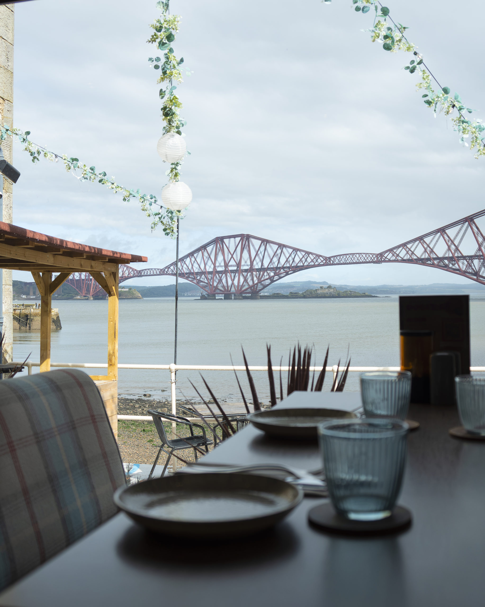 Independent hospitality venue overlooking the Forth in Scotland